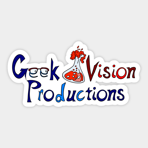 GeekVision Productions logo Sticker by GeekVisionProductions